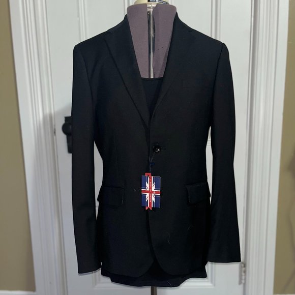 AU NOIR SPORTS JACKET Soul of London - Men's sports coat Slim fit - Picture 1 of 2